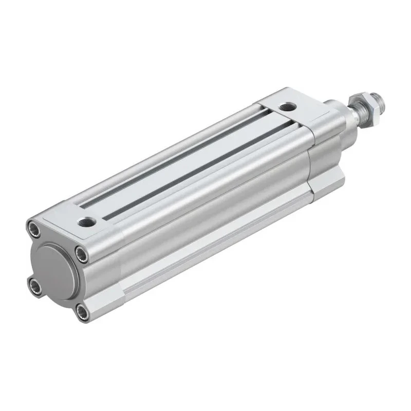 Festo Pneumatic Piston Rod Cylinder Double Acting 50mm Bore 150mm Stroke Aluminium Body DSBC-50-150-PPVA-N3