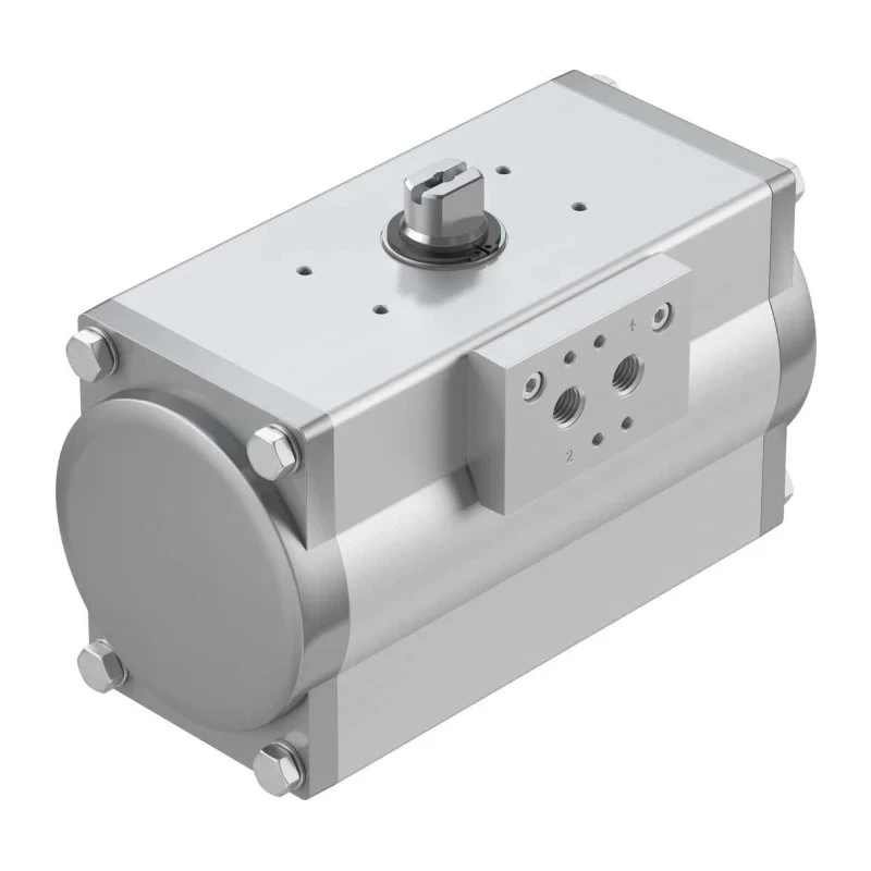 Festo Pneumatic Rotary Actuator Double Acting Action 8 Bar 120mm Bore Rack and Pinion DFPD-120-RP-90-RD-F0507