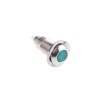 Marl Panel Mount LED Indicator Green, 12.7 mm Mount Hole, Solder Tab Termination, IP67, 12-28V DC 531-532-63