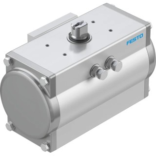 Festo Pneumatic Rotary Actuator Double Acting 80mm Bore 8 bar Max Operating Pressure DFPD-80-RP-90-RD-F0507