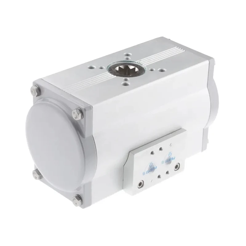 Festo Pneumatic Rotary Actuator Double Acting 80mm Bore 8 bar Max Operating Pressure DFPD-80-RP-90-RD-F0507