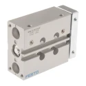 Festo Pneumatic Guided Cylinder 12mm Bore Double Acting 30mm Stroke Through Hole Mount DFM Series DFM-12-30-P-A-KF