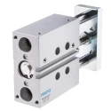 Festo Pneumatic Guided Cylinder 20mm Bore, DFM Series, Double Acting, 40mm Stroke, Through Hole Mount DFM-20-40-P-A-KF