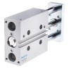 Festo Pneumatic Guided Cylinder 20mm Bore Double Acting Through Hole Mount 10 bar Anodised Aluminium DFM-20-50-P-A-KF