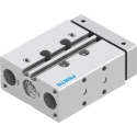 Festo Pneumatic Guided Cylinder 12mm Bore 30mm Stroke Double Acting Through Hole Mount DFM-12-30-P-A-GF