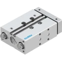 Festo Pneumatic Guided Cylinder 12mm Bore Double Acting Wrought Aluminium Alloy Body DFM-12-40-P-A-GF
