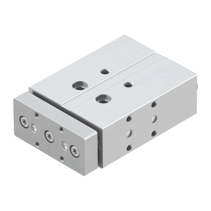 Festo Pneumatic Guided Cylinder 12mm Bore Double Acting Wrought Aluminium Alloy Body DFM-12-40-P-A-GF