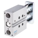Festo Pneumatic Guided Cylinder 20mm Bore 40mm Stroke Double Acting DFM Series with Elastomer Cushioning DFM-20-40-P-A-GF