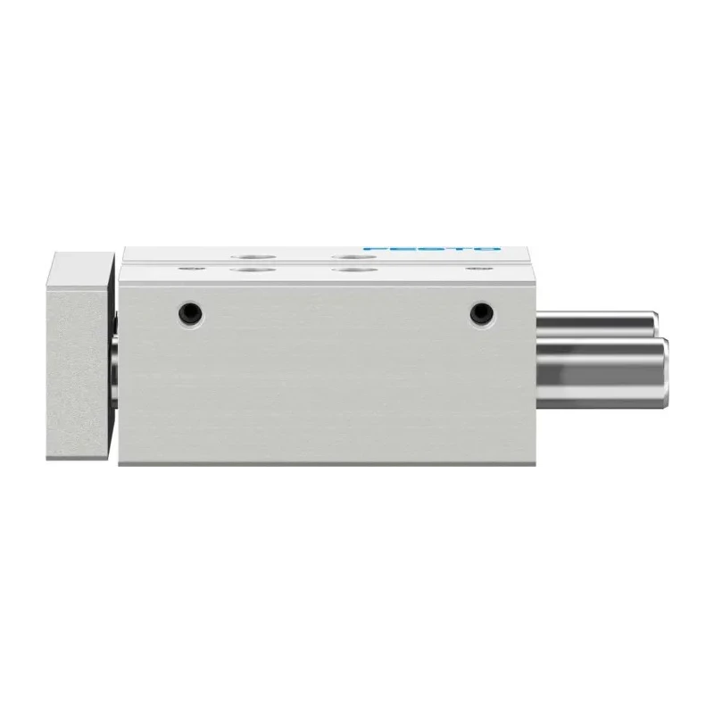 Festo Pneumatic Guided Cylinder 20mm Bore 40mm Stroke Double Acting DFM Series with Elastomer Cushioning DFM-20-40-P-A-GF