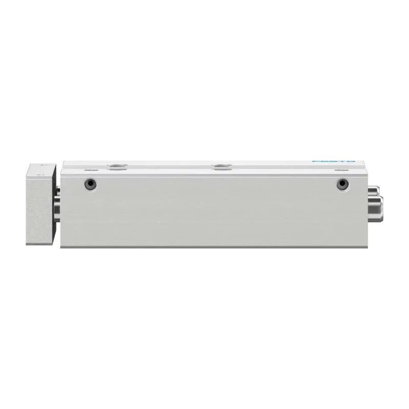 Festo Pneumatic Guided Cylinder 12mm Bore, 80mm Stroke, Double Acting, Through Hole Mount, DFM Series DFM-12-80-P-A-GF