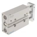 Festo Pneumatic Guided Cylinder 12mm Bore 50mm Stroke 10 Bar Double Acting Through Hole Mount DFM-12-50-P-A-KF