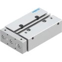 Festo Pneumatic Guided Cylinder 12mm Bore 50mm Stroke 10 Bar Double Acting Through Hole Mount DFM-12-50-P-A-KF