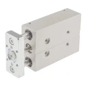 Festo Pneumatic Guided Cylinder 12mm Bore 50mm Stroke 10 Bar Double Acting Through Hole Mount DFM-12-50-P-A-KF