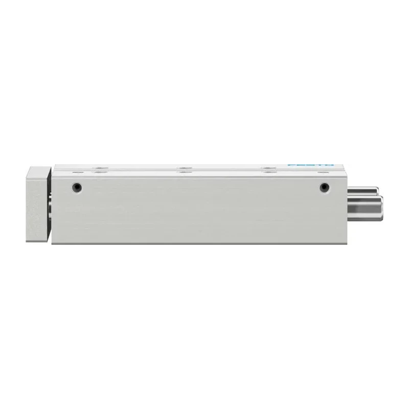 Festo Pneumatic Guided Cylinder 16mm Bore, DFM Series, 100 mm Stroke, Double Acting, Through Hole Mount DFM-16-100-P-A-GF
