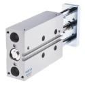 Festo Pneumatic Guided Cylinder 20mm Bore 80mm Stroke Double Acting Through Hole Mount DFM-20-80-P-A-KF