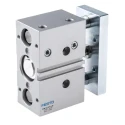 Festo Pneumatic Guided Cylinder 32mm Bore Double Acting Through Hole Mount 10 bar Pressure DFM-32-20-P-A-KF