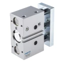 Festo Pneumatic Guided Cylinder 32mm Bore 20mm Stroke Double Acting Through Hole Mount DFM-32-20-P-A-GF