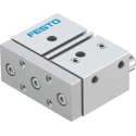 Festo Pneumatic Guided Cylinder 32mm Bore 20mm Stroke Double Acting Through Hole Mount DFM-32-20-P-A-GF