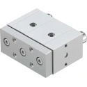 Festo Pneumatic Guided Cylinder 32mm Bore 20mm Stroke Double Acting Through Hole Mount DFM-32-20-P-A-GF