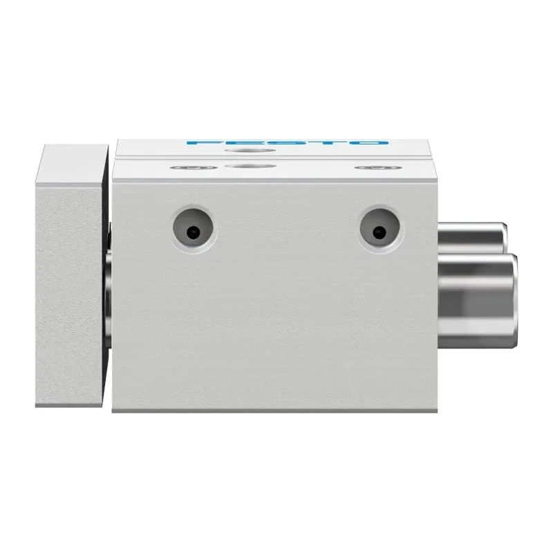 Festo Pneumatic Guided Cylinder 32mm Bore 20mm Stroke Double Acting Through Hole Mount DFM-32-20-P-A-GF