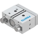 Festo Pneumatic Guided Cylinder 32mm Bore 20mm Stroke Double Acting Through Hole Mount DFM-32-20-P-A-GF