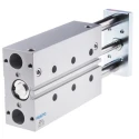 Festo Pneumatic Guided Cylinder 25mm Bore, 100mm Stroke, Double Acting, Through Hole Mount, Stainless DFM-25-100-P-A-GF