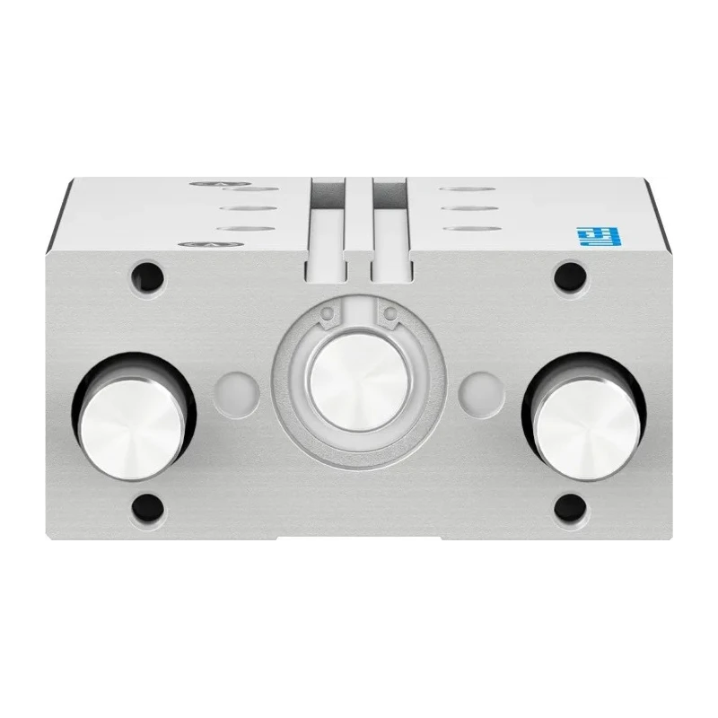 Festo Pneumatic Guided Cylinder 25mm Bore, 100mm Stroke, Double Acting, Through Hole Mount, Stainless DFM-25-100-P-A-GF