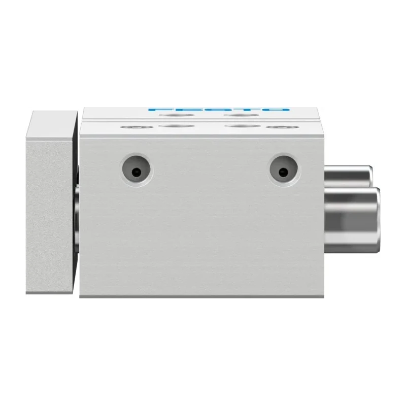 Festo Pneumatic Guided Cylinder 32mm Bore 25mm Stroke Double Acting Through Hole Mount DFM-32-25-P-A-GF