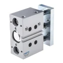 Festo Pneumatic Guided Cylinder 32mm Bore, DFM Series, 25 mm Stroke, Double Acting, 10 bar Pressure, Model DFM-32-25-P-A-KF