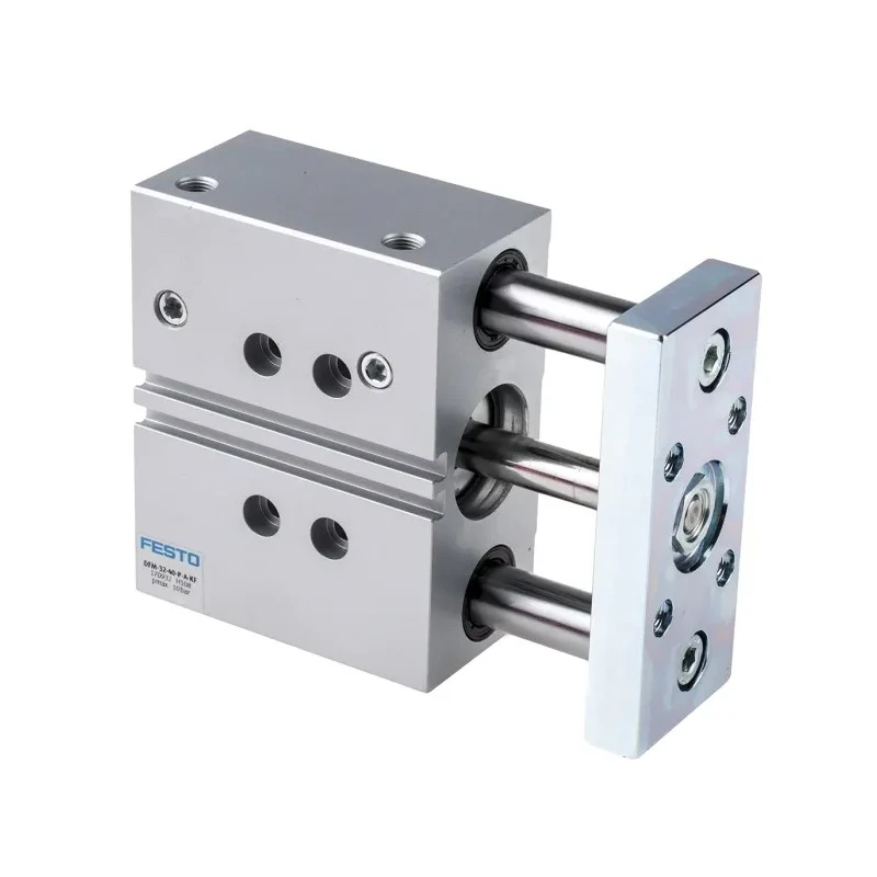 Festo Pneumatic Guided Cylinder DFM Series Double Acting 32mm Bore 40mm Stroke DFM-32-40-P-A-KF