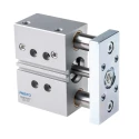 Festo Pneumatic Guided Cylinder 32mm Bore Double Acting Through Hole Mount 10 bar Pressure DFM-32-30-P-A-GF
