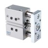 Festo Pneumatic Guided Cylinder 32mm Bore Double Acting Through Hole Mount 10 bar Pressure DFM-32-30-P-A-GF