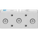 Festo Pneumatic Guided Cylinder 32mm Bore Double Acting Through Hole Mount 10 bar Pressure DFM-32-30-P-A-GF