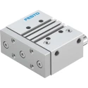 Festo Pneumatic Guided Cylinder DFM Series 50 mm Bore Double Acting Through Hole Mount 10 bar Pressure DFM-50-50-P-A-GF