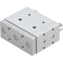 Festo Pneumatic Guided Cylinder DFM Series 50 mm Bore Double Acting Through Hole Mount 10 bar Pressure DFM-50-50-P-A-GF