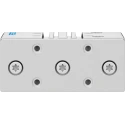 Festo Pneumatic Guided Cylinder DFM Series 50 mm Bore Double Acting Through Hole Mount 10 bar Pressure DFM-50-50-P-A-GF
