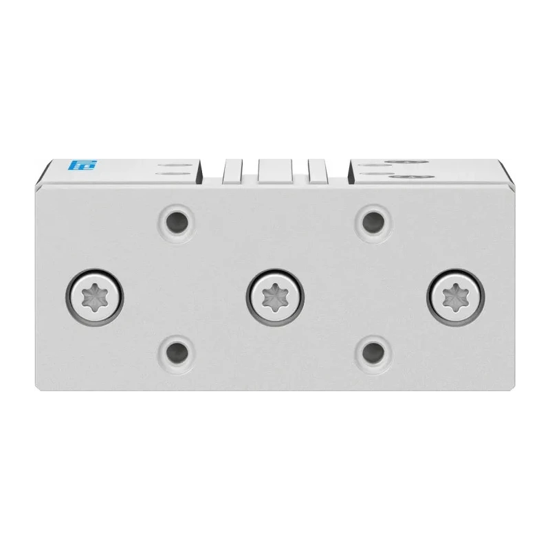 Festo Pneumatic Guided Cylinder DFM Series 50 mm Bore Double Acting Through Hole Mount 10 bar Pressure DFM-50-50-P-A-GF
