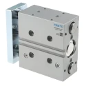 Festo Pneumatic Guided Cylinder 32mm Bore 50mm Stroke Double Acting, DFM Series DFM-32-50-P-A-GF