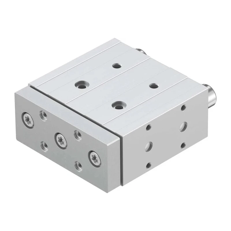 Festo Pneumatic Guided Cylinder 32mm Bore 50mm Stroke Double Acting, DFM Series DFM-32-50-P-A-GF