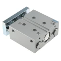 Festo Pneumatic Guided Cylinder 32mm Bore 50mm Stroke Double Acting, DFM Series DFM-32-50-P-A-GF