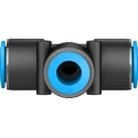 Festo Pneumatic Fitting Tee Tube-to-Tube Adapter Push-in 16 mm to 12 mm QST-16-12