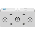 Festo Pneumatic Guided Cylinder 32mm Bore 50mm Stroke Double Acting, DFM Series DFM-32-50-P-A-GF