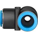 Festo Pneumatic Fitting Tee Tube-to-Tube Adapter Push-in 16 mm to 12 mm QST-16-12