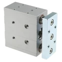 Festo Pneumatic Guided Cylinder 32mm Bore 50mm Stroke Double Acting, DFM Series DFM-32-50-P-A-GF