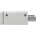 Festo Pneumatic Guided Cylinder 50mm Bore, 80mm Stroke, Double Acting, Through Hole Mount DFM-50-80-P-A-GF