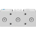 Festo Pneumatic Guided Cylinder 50mm Bore, 80mm Stroke, Double Acting, Through Hole Mount DFM-50-80-P-A-GF