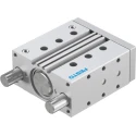 Festo Pneumatic Guided Cylinder, 63 mm Bore, Double Acting, 100 mm Stroke, DFM Series, 10 Bar Operating DFM-63-100-P-A-GF