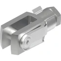 Festo Rod Clevis For Use With Cylinder M8 Galvanised Steel RoHS-Compliant German Origin SG-M8