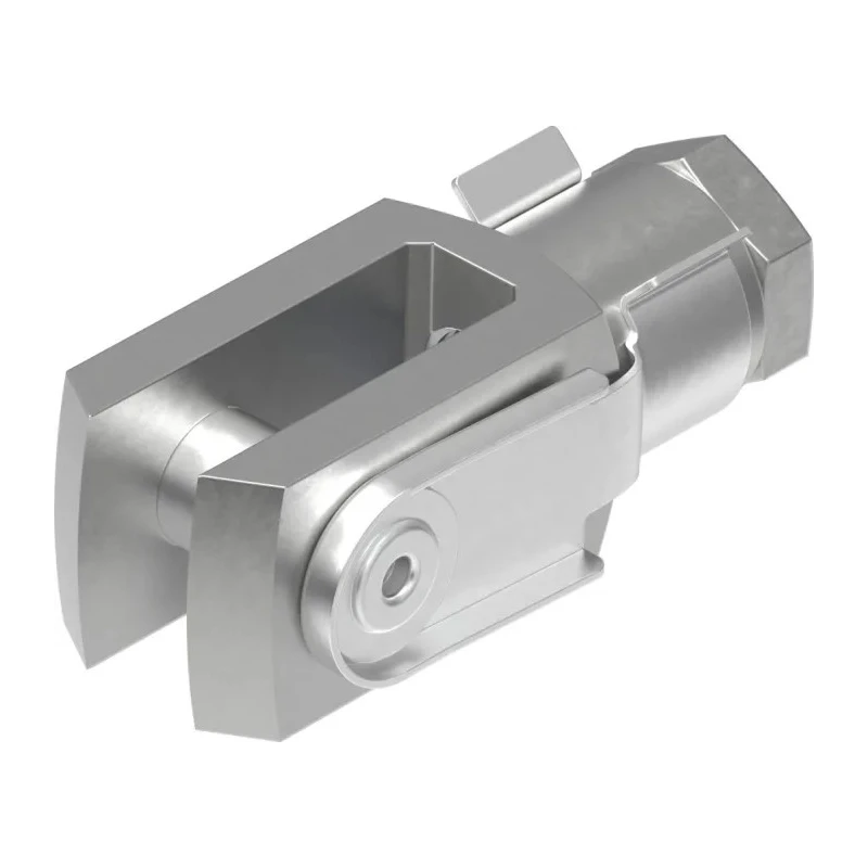 Festo Rod Clevis For Use With Cylinder M8 Galvanised Steel RoHS-Compliant German Origin SG-M8