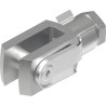 Festo Rod Clevis For Use With Cylinder M8 Galvanised Steel RoHS-Compliant German Origin SG-M8